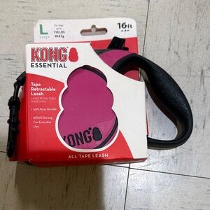 KONG Essential Pink Tape Retractable Leash